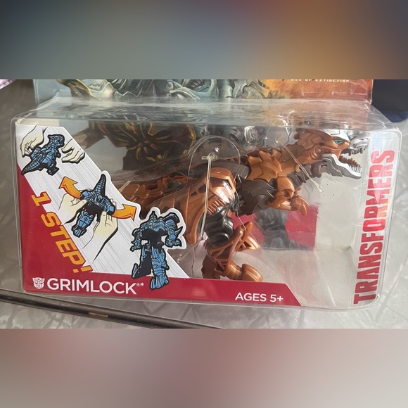 Transformers Age of Extinction Grimlock One-Step Changer - Picture 2 of 6